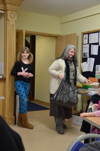 Drawing a duck from the bag