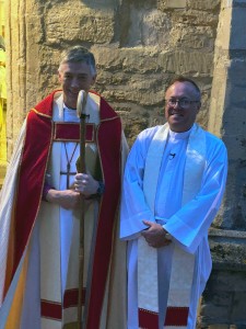 Fr David and Bishop Dave